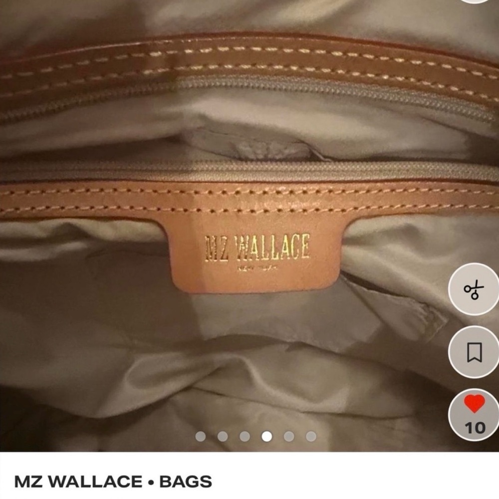 MZ Wallace Snake Print Women small Sutton  Crossbody Bag - Picture 9 of 10